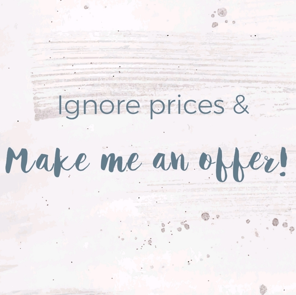 Accepting reasonable offers!